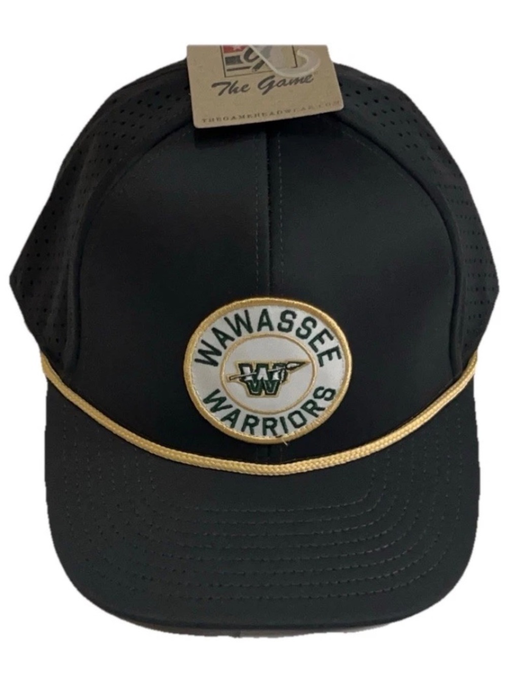 Wawasee Warriors High School Syracuse Indiana Adult Trucker SnapBack Hat Black